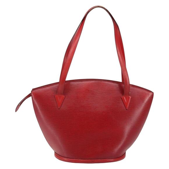 LOUIS VUITTON Epi Saint Jacques Shopping Shoulder Bag Red M52277 - Picture 3 of 12